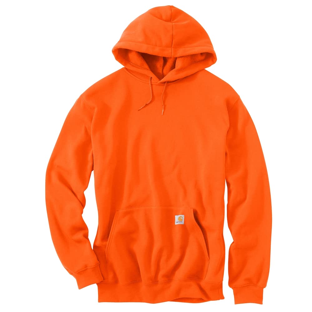 Carhartt Mens Loose Fit Midweight Hoodie, Brite Orange, X-Large US