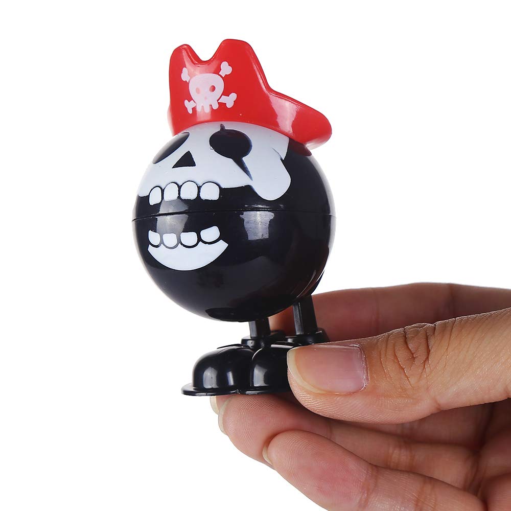 CCINEE 20 Packs Halloween Wind Up Toys Assorted Clockwork Toys for Goody Bag Filler