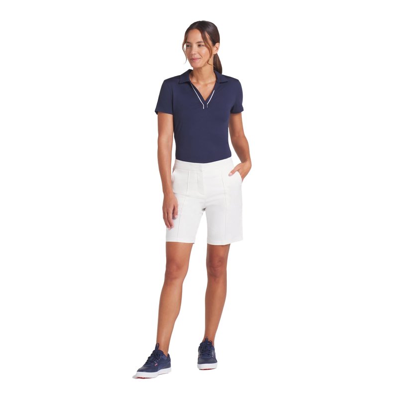 PUMA Golf Costa Short 8.5, Warm White, XXS