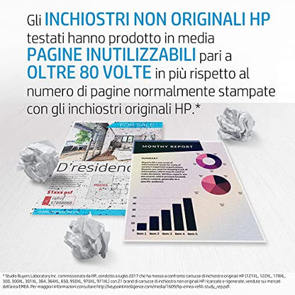 HP 6ZC74AE 912 Original Ink Cartridges, Black/Cyan/Magenta/Yellow, 4 count (pack of 1)
