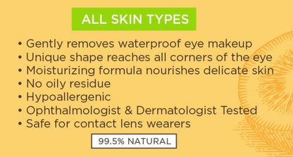 Burt's Bees Eye Makeup Remover Pads, 35 Count