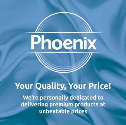 Phoenix 72 Toilet Rolls – 2 Ply Quilted Soft White Toilet Paper – Bulk Buy Family Pack – Gentle, Strong & Absorbent Tissue for Home, Office & Business Use