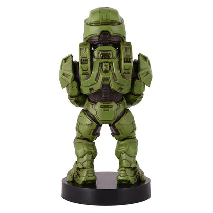 Exquisite Gaming: Halo: Master Chief - Mobile Phone & Gaming Controller Holder, Device Stand, Cable Guys, Xbox Licensed Figure, Green