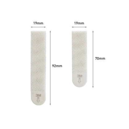 Command Picture Hanging Strips, Value Pack - 8 Pairs of Medium (16 Strips), 8 Pairs of Large (16 Strips) - For Pictures, Frames, Mirrors, Wall décor - Damage Free Hanging