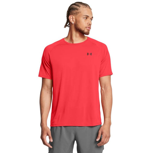 Under Armour Men's Tech 2.0 Short-Sleeve T-Shirt, (713) Racer Red / / Black, X-Small