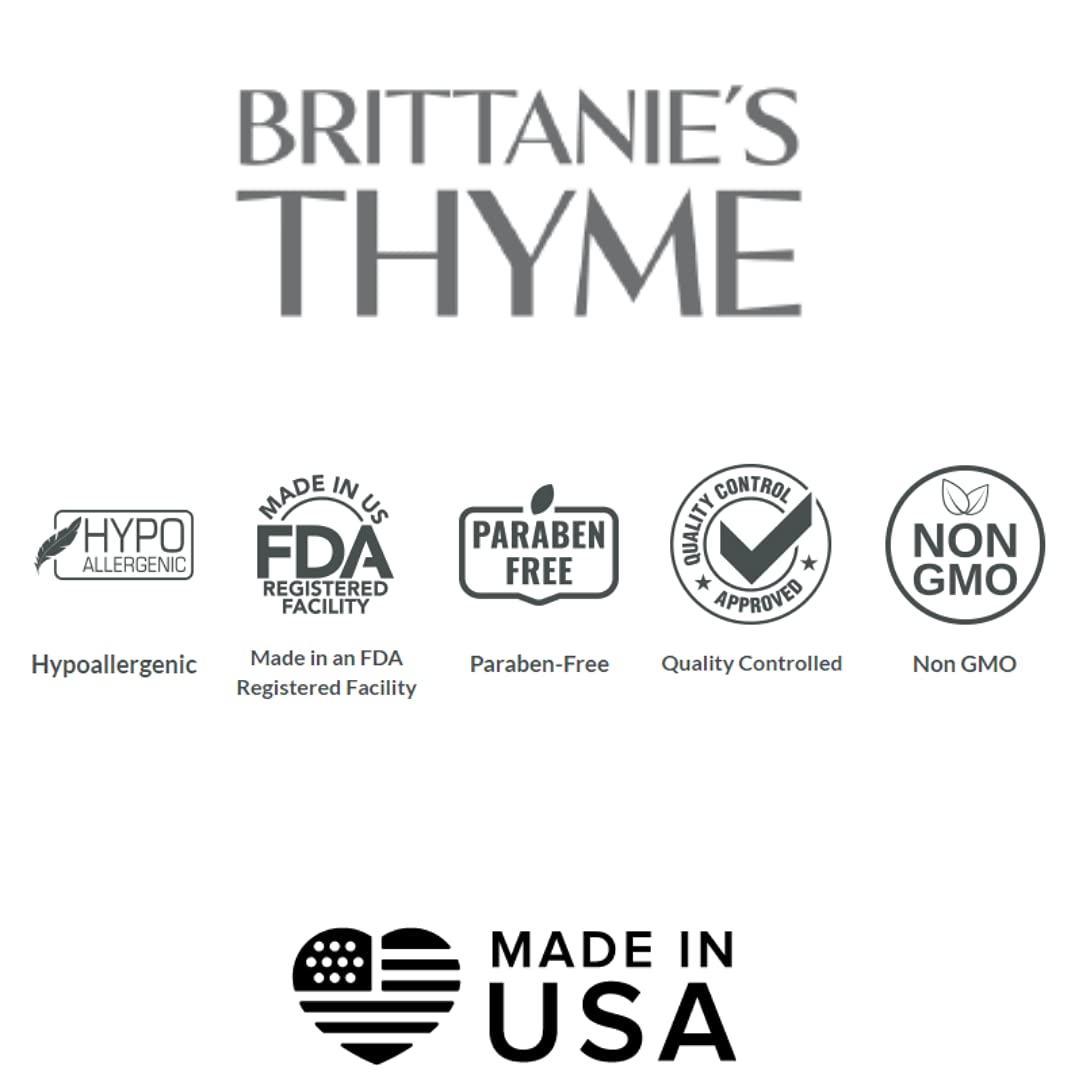 Brittanie's Thyme Fall Natural Olive Oil Liquid Hand Soap Gluten Free, Vegan (Pumpkin Spice and Winter Wonderland)