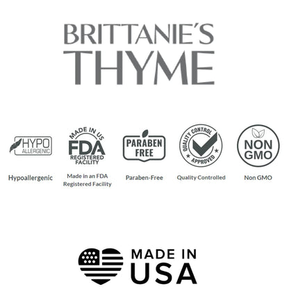 Brittanie's Thyme Fall Natural Olive Oil Liquid Hand Soap Gluten Free, Vegan (Pumpkin Spice and Winter Wonderland)