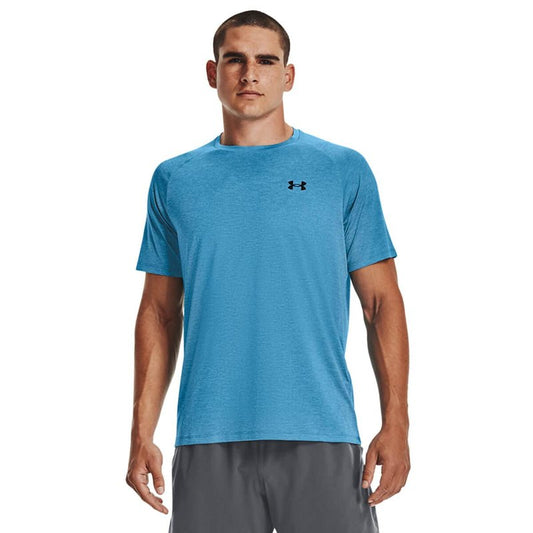 Under Armour Men's Tech 2.0 Short-Sleeve T-Shirt, Radar Blue (422)/Black, Large