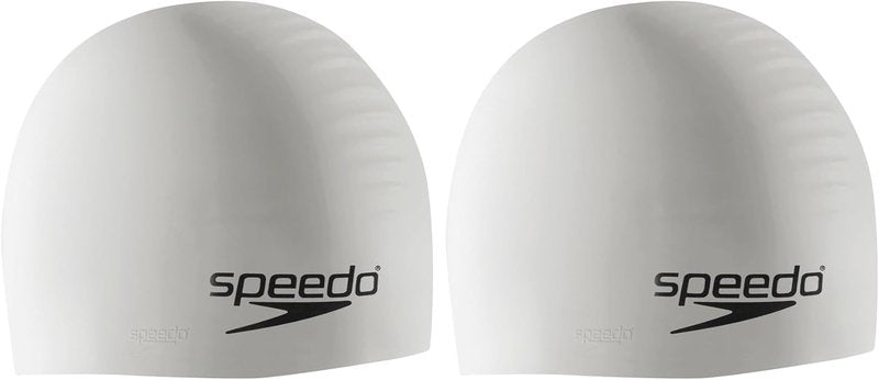 Speedo Silicone Swim Cap - Durable, Comfortable Fit for All Head Sizes