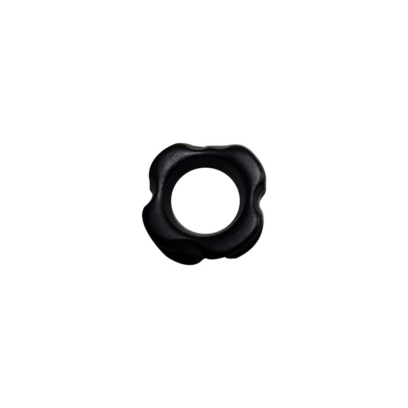 Southland Archery Supply SAS Aluminum Peep Sight for Archery Compound Bow - 2/Pack (Black, 1/8 in)