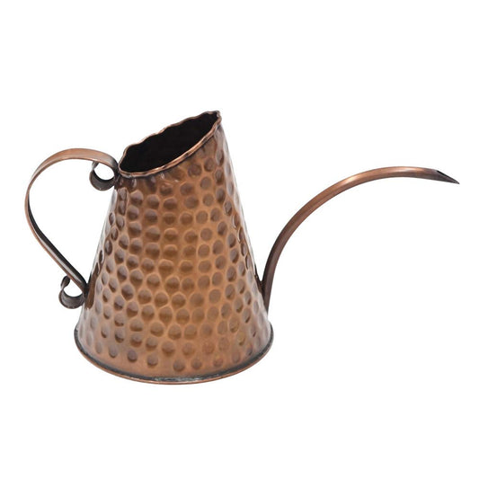 Achla Designs Dainty Hammered Copper Watering Can, 3 Pint