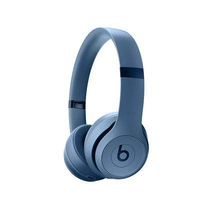 Beats Solo 4 - Wireless Bluetooth On-Ear Headphones, Apple & Android Compatible, Up to 50 Hours of Battery Life - Slate Blue