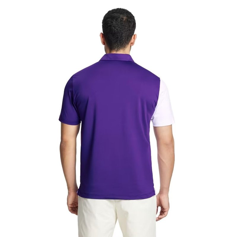 M MAELREG Golf Shirts for Men Dry Fit Casual Collared Lightweight Moisture Wicking Mens Polo Shirts Short Sleeve Purple