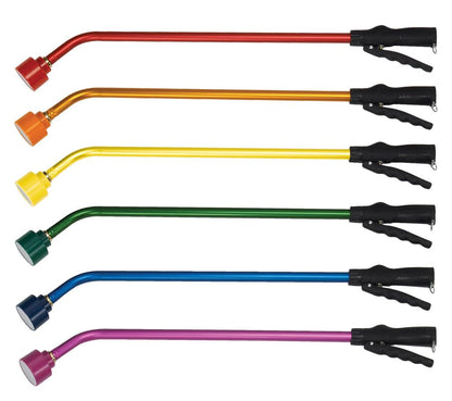 Dramm Touch-N-Flow Rain Wand – 30” Long, Green – Full Watering Flow with Trigger-Style Shut-Off Valve & Lock – High-Flow, Gentle Spray for Gardens, Hanging Baskets & Flowerbeds