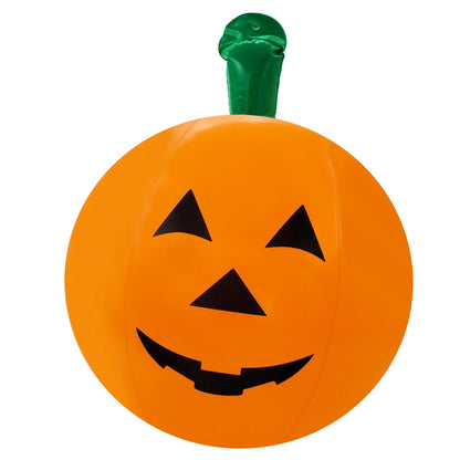 The Dreidel Company Halloween Pumpkin Inflatable Decorations, 16" Tall, Halloween Pumpkin Toy (3-Pack)