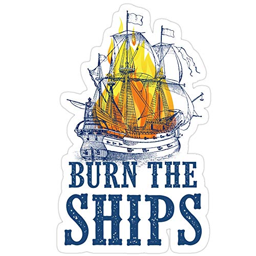 Burn The Ships Stickers (3 Pcs/Pack) 8401958432736