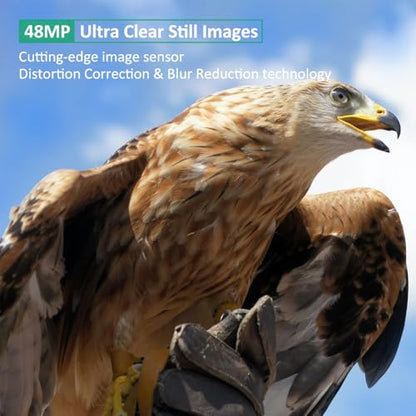 GardePro E6 Trail Camera WiFi 48MP 1296P Game Camera with No Glow Night Vision Motion Activated Waterproof for Wildlife Deer Scouting Hunting or Property Security, Camo