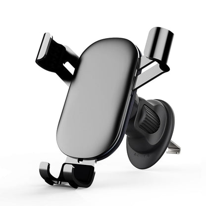 Car Phone Holder Mount, Air Vent Cell Phone Car Mount Aluminum Universal Automobile Car Phone Holder for All Smartphones, Light Blue