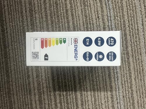 ANTELA Smart Bulb E14 Alexa Light Bulb C37 LED Dimmable Bulb RGB 16 Million Colors 2700-6500K, Smart Life APP Control, Voice Control, Compatible with Alexa, Google Home, 2PCS