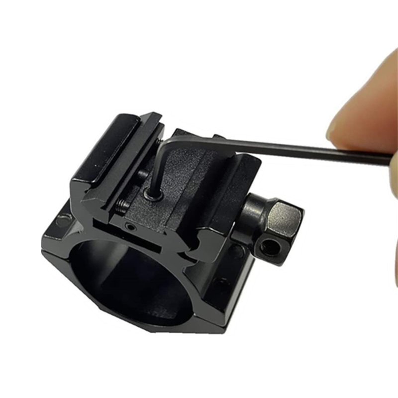 CAJOAUIS 2pcs 11mm Dovetail to 20mm Picatinny Weaver Low Profile Snap-in Rail Adaptor for Rifle Scope