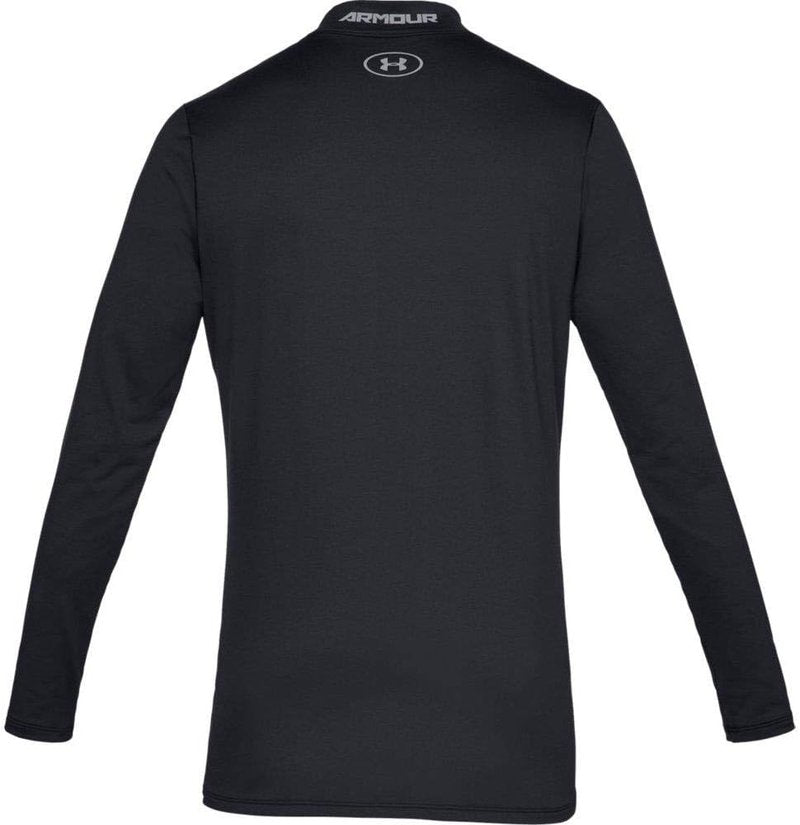 Under Armour Men's ColdGear Fitted Mock - 3XLT Black Thermal Base Layer