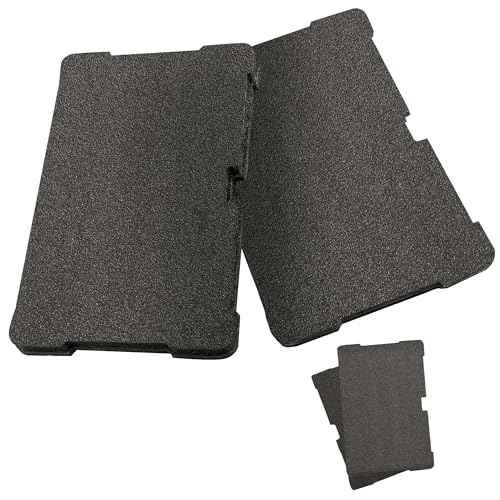 NBPLUS 48-22-8451 Foam Inserts for Milwaukee Packout Drawer Tool Boxes, Compatible with 48-22-8424, Customizable & Abrasion Resistant Black Foam Liners? 2 Pack