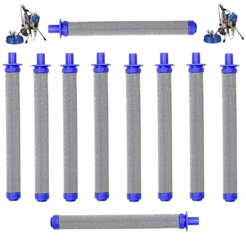 Replacement Filters Set for Graco Paint Sprayer Filters, 10pk 288749 Airless Spray Gun Filter, with for for Spray Gun Models SG10, SG20, SG Pro, SG2 and SG