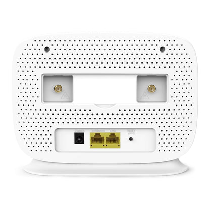TP-Link TL-MR105 N300Mbps WiFi 4G Router, 4G Cat4 LTE Network, Ethernet Port, 4G Router with Sim Slot, Mobil WiFi Router, Sim Card Router, TP-Link WiFi Router, External Antenna Ports, Plug & Play