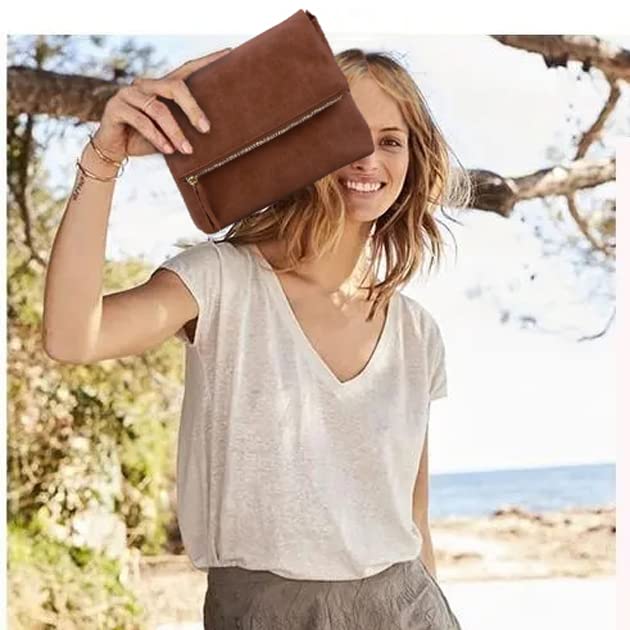 Gladdon Small Crossbody Bags for Women Cross Body Purse Shoulder Bag Brown1