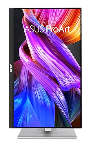 ASUS ProArt Display 14” 1080P Portable Touchscreen Monitor (PA148CTV) - Full HD, IPS, 100% sRGB/Rec.709, Color Accuracy ΔE < 2, Calman Verified, USB-C Power Delivery, Micro HDMI, Tripod Socket,Black
