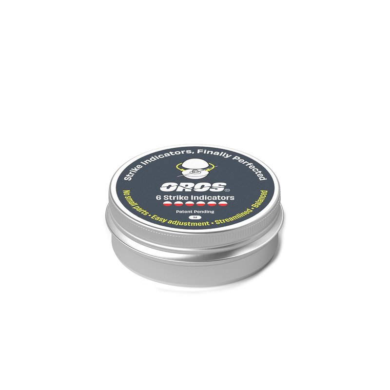 OROS Strike Indicator 6-Pack (Medium, Red & White)