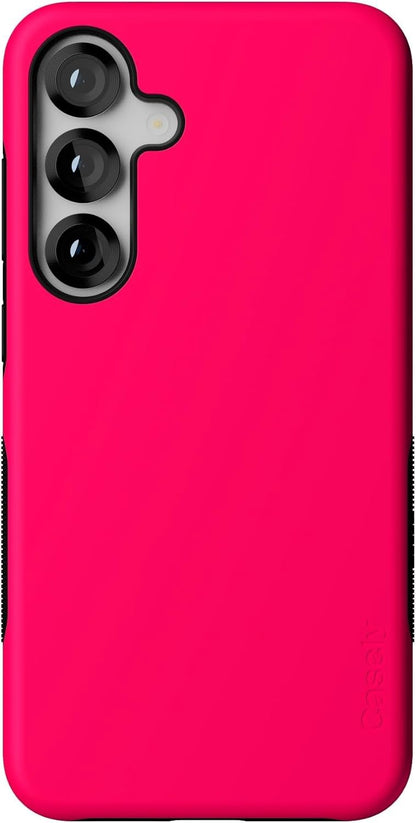 Casely Galaxy S25 Plus Case | Ink & Iris | Vintage Floral | Compatible with MagSafe | Bold Protective Design