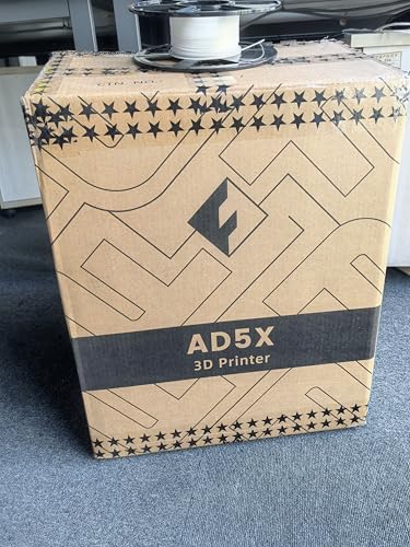 FLASHFORGE AD5X Multi-Color 3D Printer with IFS,Fully Auto Leveling FDM 3D Printer with Max 600mm/s High Speed Printing and Max 300°C Nozzle,Large Printing Size 220 * 220 * 220mm (AD5X)