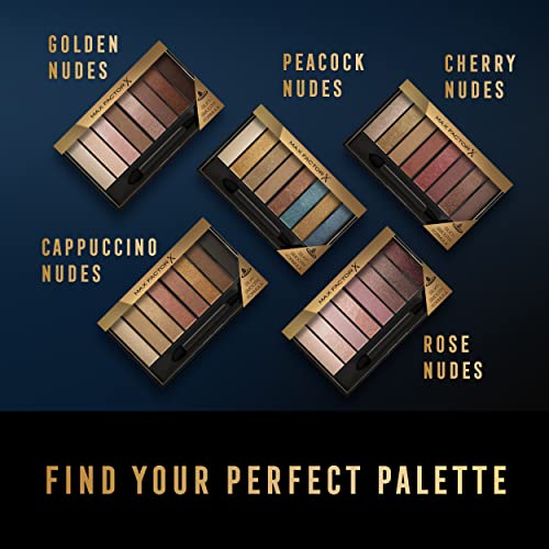 Max Factor Masterpiece Nude Palette, Contouring Eye Shadows, Rose Nudes