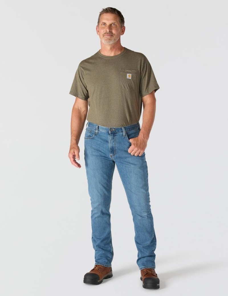 Carhartt Men's Rugged Flex® Relaxed Straight Jeans - Durable Comfort & Flexibility