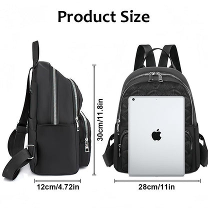 Aucuu Backpack Womens, Fashion Ladies Backpack, Lightweight Nylon Casual Rucksack, Small Daypack School Bag, Anti-Theft Travel Back-pack for Women & Girls（30 * 28 * 12cm）