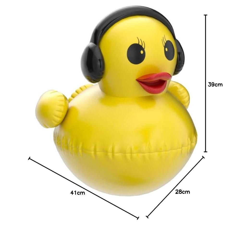 Solar Float Lights for Swimming Pool, Waterproof Pool Lights, 42 cm, Floating Light for Pond Duck Shape, Solar Powered Inflatable Solar Lamp for Pools, Ponds, Garden-2pcs