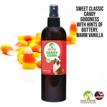 Showseason Animal Products Bath & Brush Therapies® Candy Corn Dog Cologne 12.5 oz | Dog Perfume Long Lasting | Deodorizing Spray