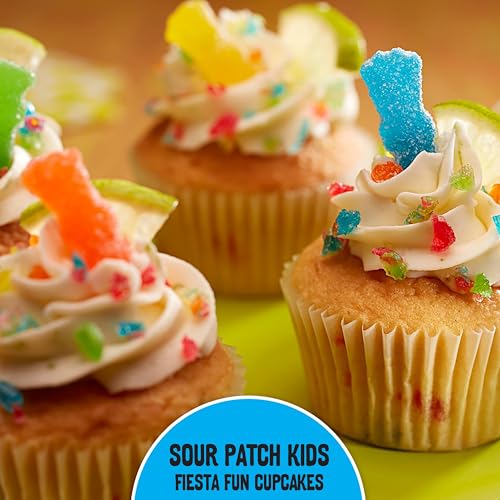 SOUR PATCH KIDS Soft & Chewy Candy, Bulk Candy, 24 - 2 oz Bags
