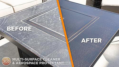 303 Products Aerospace Protectant Spray, UV Protection, Repels Dust, Dirt, & Staining, Matte Finish, Restores Like-New Appearance, Outdoor Cleaning Supplies 32 Fl. Oz.