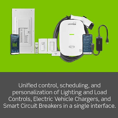 Leviton Decora Smart Switch, Wi-Fi 2nd Gen, Neutral Wire Required, Works with Matter, My Leviton, Alexa, Google Assistant, Apple Home/Siri & Wired or Wire-Free 3-Way, D215S-1RW, White