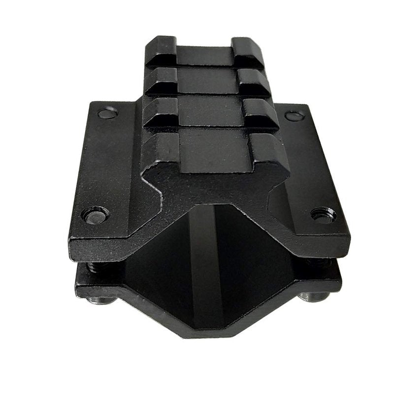 Persei Scope Barrel Clamp Mount Adapter with Weaver Picatinny Rail