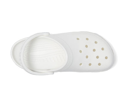 Crocs Unisex Classic Clogs White Size 5 UK Men/ 6 UK Women
