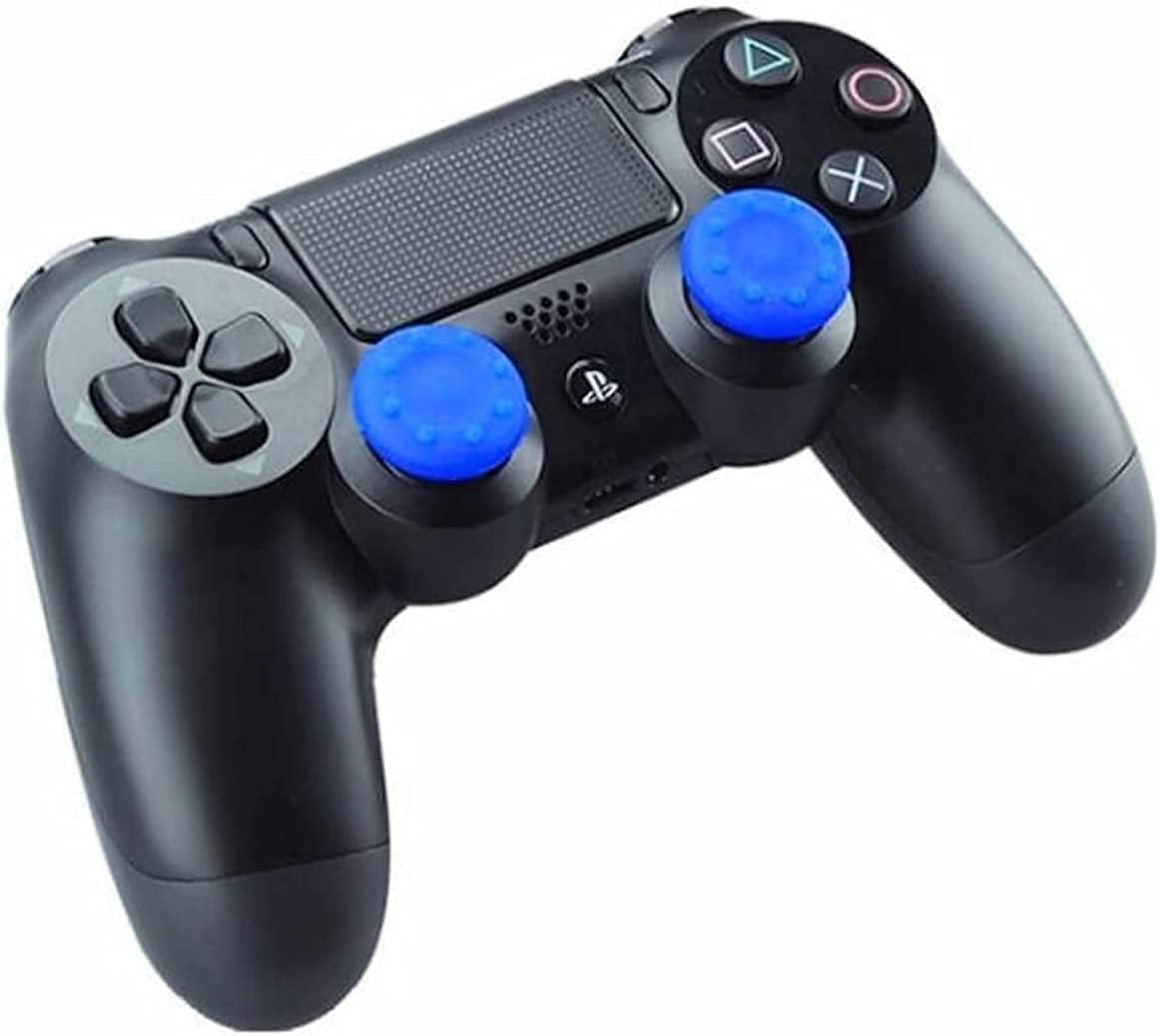 24-Pack Anti-Slip Silicone Thumb Grips Caps | High-Sensitivity Joystick Silicone Accessories Replacement Parts for PS4, PS5, Xbox 360, Xbox One, Xbox Series X/S Controller