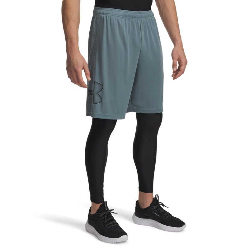 Under Armour Men's Tech Graphic 10" Shorts, (587) Jasper Blue / / Black, 3X-Large Tall
