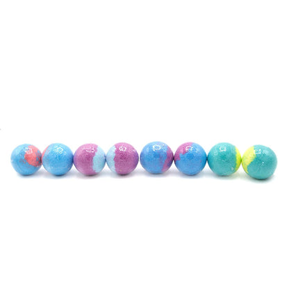 Crayola Colorful Scented Bath Bombs for Kids, Color You Bath Non-Toxic Bathbomb Fizzies for Boys Girls Holiday Stocking Stuffer, Grape Jam, Laser Lemon, Cotton Candy, & Bubble Gum Scents