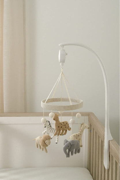 Mamas & Papas Nursery Cot/Cotbed Mobile, Born to be Wild, Multi
