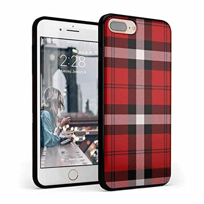 Casely iPhone 6/7/8 Plus Case | Stepping Up | Geo Rose Gold Marble | Classic Ultra Slim Design