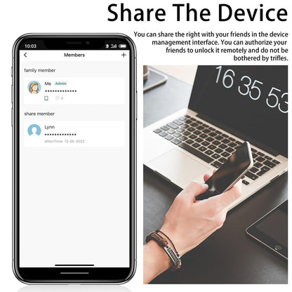 AICase Fingerprint Padlock Waterproof, Lock Smart Padlock, Anti-Theft Keyless Biometric Lock IP67 Outdoor/Indoor Lock Suitable for Luggage, Suitcase, Backpack, Bike, School Locker, Gym Locker Lock