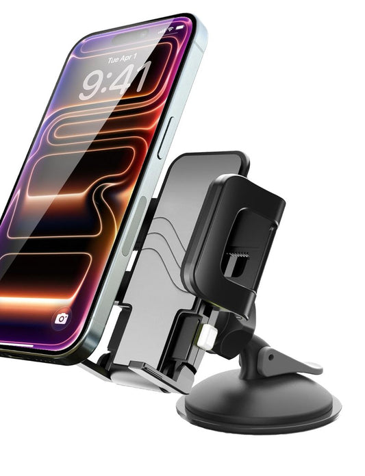 XVenture Bracketron Griplox Waterproof Phone Mount for Boats – Marine Suction Cup Holder with Sealed Case, Secure Boat/Kayak/Jet Ski Phone Holder, Fits Smartphones up to 6.75"